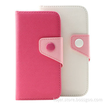 Flip Mobile Phone Cases for iPhone 5, Made of PU and TPU Materials